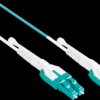 LW-U830LC3 Optical Fiber Cable Duplex OM3 50/125µ LC/LC, 30m, aqua