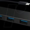 UA0311 Ultra-slim USB 3.2 Gen 1x1 USB-C, 4-port hub