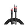 Kabel USB/USB-C 2m BASEUS QC3.0 2A Black/Red CATKLF-C91