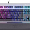 Klawiatura gamingowa Thermaltake Argent K6 RGB KB6 Cherry Low Profile Silver German Niemiecki, QWERTZ