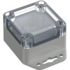 ABS/PC enclosure, (L x W x H) 60 x 60 x 40 mm, light gray (RAL 7035), IP65, BYB-3-90H0166