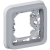PLEXO IP55 Uchwyt pojedynczy do instalacji podtynkowej szary 069681 LEGRAND