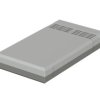 PS enclosure, (L x W x H) 200 x 112 x 30 mm, light gray/agate gray (RAL 7035), IP30, 32203012