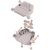 Encitech 2360-0102-15 D-Sub Housing 50 Pins plastic 180° light grey