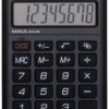 Kalkulator kieszonkowy ECO 250, 8 cyfr, czarny