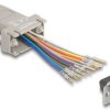 adapter VGA, RJ45 Delock 66472 66472