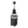 Przełącznik; joystick; LAY5-BMR224; OFF(ON)+OFF(ON); 5 pozycji; monostabilny; na panel; 4 tory; IP55; YUMO; RoHS