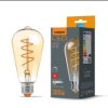 Żarówka LED VIDEX E27 ST64 4W FILAMENT DIMMABLE AMBER WW