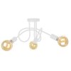 Lampa sufitowa nowoczesna 3xE27 RUMBA WHITE