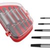REBITS for Removing Broken Bolts, Screws - Bolt Extractors - 5 pcs Set