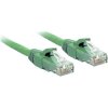 LINDY 48045 RJ45 Patch Cable Cat.6 U/UTP 0.3m Green Snagless 1 pc(s)