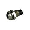 Oprawka LED 3mm AC3 metal wypukła / 00795