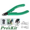 Szczypce cążki tnące boczne precyzyjne, Cu 1.3mm, 115mm, Proskit PM-760