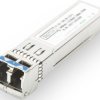 Transceiver, duplex LC, 10 Gbps, 300 m, SFP, singlemode, DN-81201