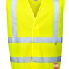 Hi Vis AntiStatic Vest With Flame Resist