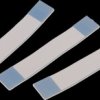 FFC jumper cable, 30 pole, pitch 1 mm, PET, white/blue, 686630100001