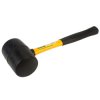 Rolson 10535 32oz Rubber Mallet DIY Camping Woodwork Rubber Grip