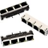 Złącze RJ45 Żeński Złącze RJ45 Montaż na płytce drukowanej Wurth Elektronik Poziomy 8-żyłowe