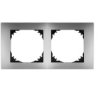 Vestra Ramka Podwójna Ip20 Srebrny 3872-06