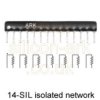 56 Ohm resistor network Isolated