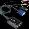 KA7178-AX KVM adapter cable, VGA, USB, Audio