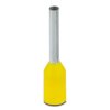 Końcówka tulejkowa 0.25mm² długość 6mm Żółty średnica 0.8mm Izolowane Phoenix Contact
