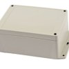 Obudowa ogólnego użytku ABS szerokość zew. 105 mm długość zew. 145 mm wys. zew. 60 mm Hammond IP65 Jasnoszary