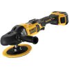 DEWALT DCM849P2 XR Brushless Rotary Polisher 180mm 18V 2 x 5.0Ah Li-ion