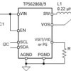 5.5-V 6-A synchronous step-down converter with I²C interface in 1.5-mm x 2.5-mm QFN package