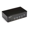 StarTech.com SV431DHD4KU 4 Port HDMI KVM Switch - 4K 30Hz - Dual Display