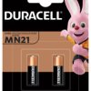 2 x bateria do pilota samochodowego Duracell 23A MN21