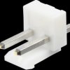 B2P-VH JST - pin header, straight, 1x2-pin - VH