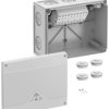 Skrzynka przyłączeniowa Spelsberg Abox Pro SL-16², IP66, IP67, IP69, (D x S x W) 202 x 252 x 120 mm, szary, 1 szt.