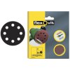Flexovit 78072764770 Hook & Loop Sanding Disc 150mm Assorted (Pack 6)