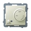 AS Regulator temperatury-termostat z czujnikiem napowietrznym ecru RTP-1GN/m/27 OSPEL