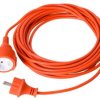 Przedłużacz uniwersalny pomarańczowy 30m 2x1mm2