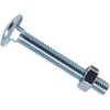METALMATE MEMCSX0860 Cup Square Hex Bolt & Nut ZP M8 x 60mm Box 25