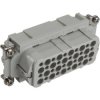 Wkład złącza 40P+PE żeński 10A 250V EPIC H-D 40 BCG 11266000 /5 szt./