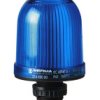 Lampa sygnalizacyjna Werma 216 Ciągły Niebieski Włókno 48V Wbudowany IP65