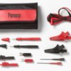 Test equipment kit, 4 mm, 12 pieces for measuring instruments, 5673B