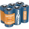 Ansmann 5020011-02 CR123 Battery Lithium 1375mAh 3V 6 pieces High Power Output