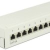 Delock 87675 12 Portów Patchpanel CAT 6a 1 U Zamontowany