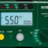 Insulation tester, measurement of the polarization index, CAT III 600 V, Extech MG310