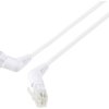 kabel LAN, RJ45 Renkforce RF-6071560, 1 szt., RJ45, CAT 6, U/UTP, 1.00 m, biały