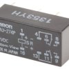 Przekaźnik sygnału, 12V dc, 2 A, DPDT, montaż PCB, Omron