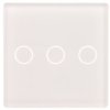 Touchme Mały Panel Szklany, Łącznik Potrójny, Biały Tm532w