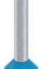 Insulated wire end ferrule, 0.75 mm², 18 mm/12 mm long, UL 486F, blue, 2100108