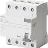 Wyłącznik różnicowoprądowy Siemens 5SV36466KK01, 4 styki, 63 A, 0.3 A, 400 V