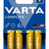 Bateria alkaliczna LR6 / AA 1,5V LONGLIFE /blister 4szt./
