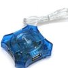 HUB USB 4 PORTY STAR NIEBIESKI